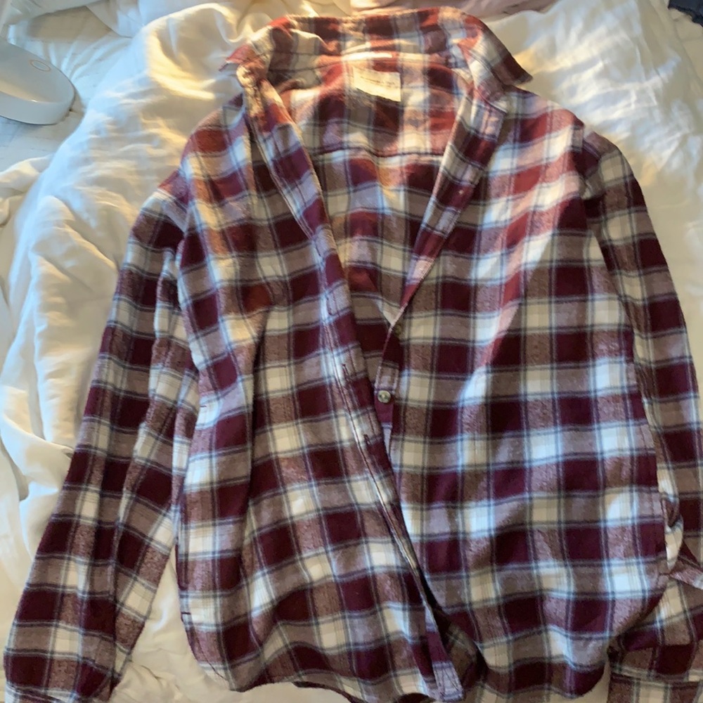 Abercrombie flannel.
